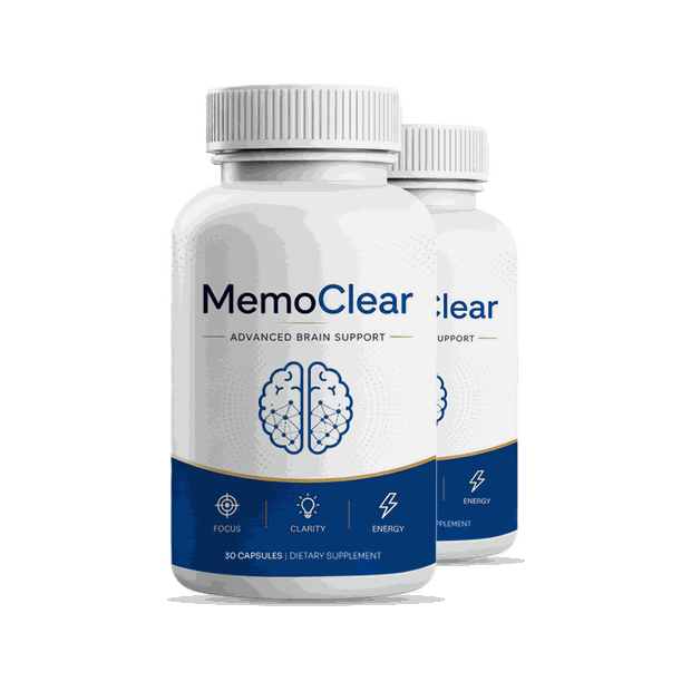 MemoClear Advanced Brain Support dietary supplement, 60 capsules per bottle